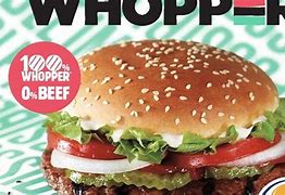 Image result for Impossible Whopper Burger