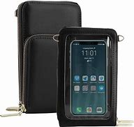 Image result for Cell Phone Purse with Touch Window