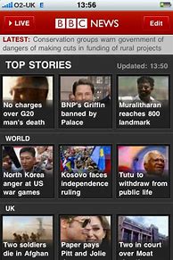 Image result for BBC News iPhone App