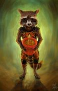 Image result for Frog Thor and Rocket Raccoon