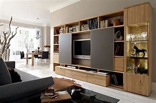 Image result for Hidden TV Cabinet Modern Design