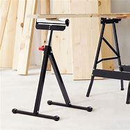 Image result for Adjustable Roller Stand for Table Saw