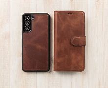 Image result for Brown Leather Samsung S21 Case