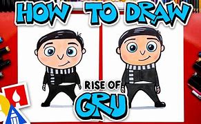 Image result for Simple Drawings of the Minions and Gru