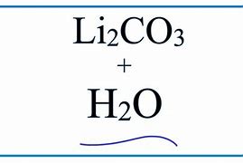Image result for Li2CO3 Heated