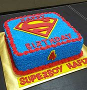 Image result for Superman Logo Cake