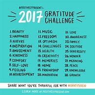 Image result for Gratitude Challenge Names