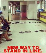 Image result for Funny Old People Standing in Line