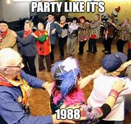 Image result for Funny Old People Partying