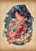 Image result for Tattoo Disney Princess Clip Art