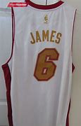 Image result for Limited Edition Black and Orange Adidas LeBron James Miami Heat Jersey