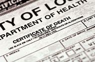 Image result for New Mexico Death Certificate Templates