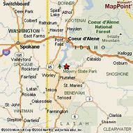 Image result for Harrison Idaho Map