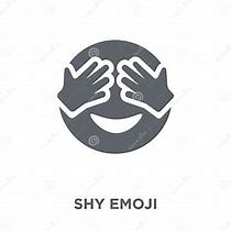 Image result for Apple Shy Emoji