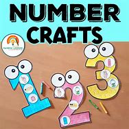 Image result for Number Crafts for Toddlers