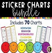Image result for By 10 Sticker Chart