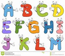 Image result for Alphabets in Cartoon Calligraphy