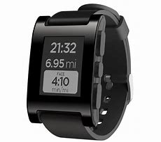 Image result for Pebble Smartwatch Black