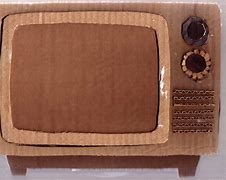 Image result for Cardbord Cut Out Retro TV for Phone