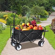 Image result for Folding Utility Wagon Cart