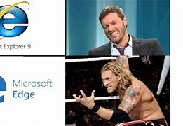 Image result for WWE Edge Meme