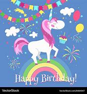 Image result for Unicorn Birthday Cards