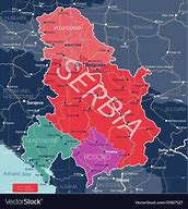 Image result for Montenegro Albania Kosovo World Map