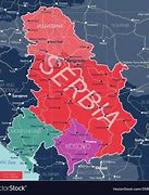 Image result for Serbia and Kosovo Map