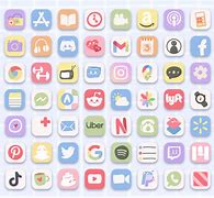 Image result for Aesthetic App Icons for Desktop