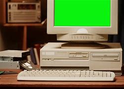 Image result for Old Green Screen Computer