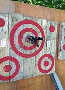 Image result for Throwing Knife Target Pic