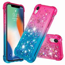 Image result for Cute iPhone X Cases Liquid Glitter