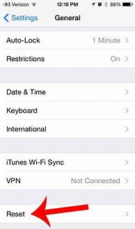 Image result for iPhone 5 Reset Button