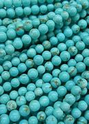 Image result for Turquoise Round Beads