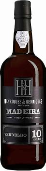 Image result for Henriques Henriques Madeira Sercial 10 Years Old