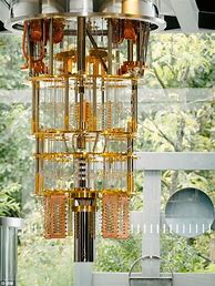 Image result for Real Quantum Computer