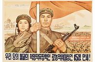 Image result for North Korea Propaganda Art
