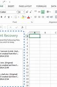 Image result for Excel Restore Lost Recovery Files