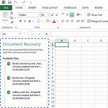 Image result for How to Open Crashed Excel Files