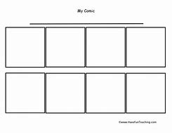 Image result for 8 Box Comic Strip Template