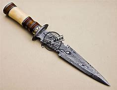 Image result for Damascus Dagger Knives