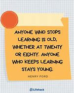 Image result for Never Stop Learning Quotes