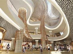 Image result for Mall Park Interior with Tree Coloumn