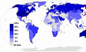 Image result for Internet Access World Map