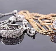 Image result for Silver Jewelry with Gold Polish
