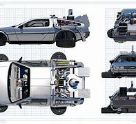 Image result for BTTF DeLorean Blueprints