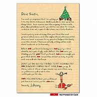 Image result for Funny Letters From Santa to Adults