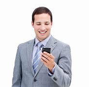 Image result for Guy Looking at Phone