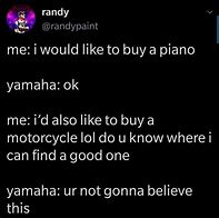 Image result for Yamaha Tic Toc Meme