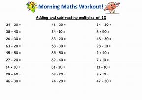 Image result for Mental Maths Year 2